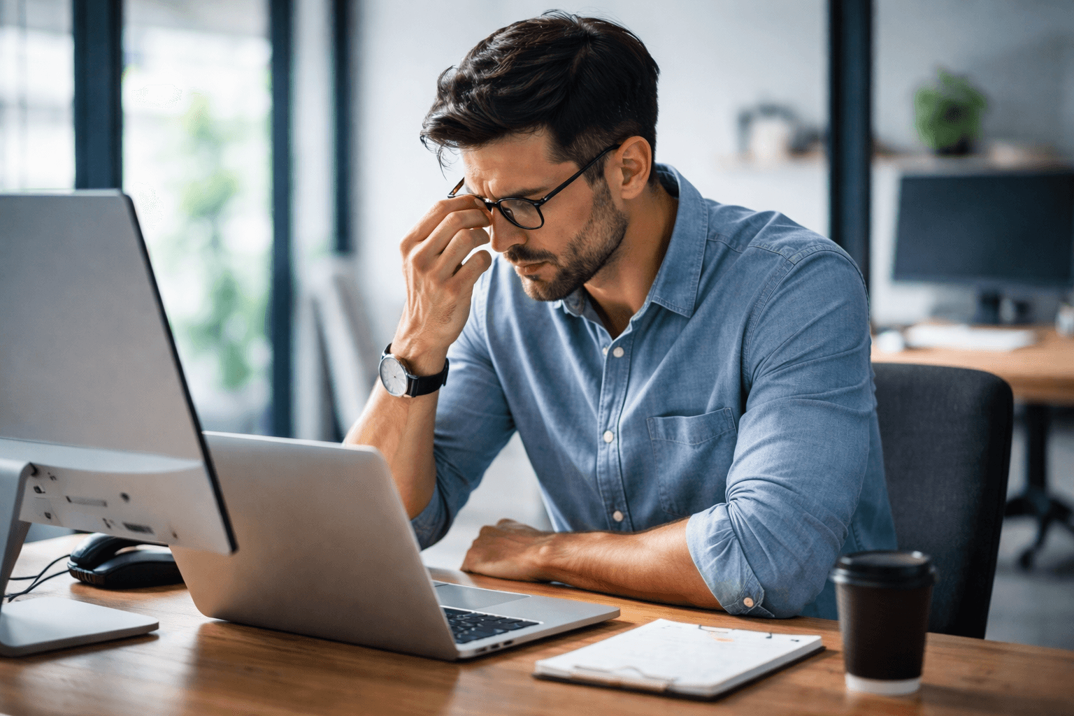 Überstunden-Übersicht auf einem Laptop — Arbeitszeitkonto