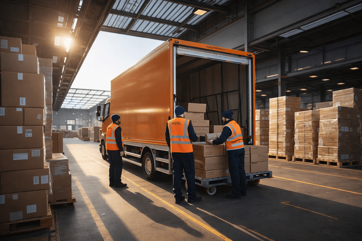 Gabelstapler im Lager — Shiftdesk Schichtplanung für Logistik